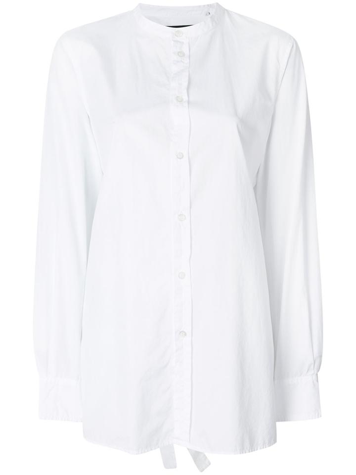 Department 5 Asymmetric-hem Shirt - White