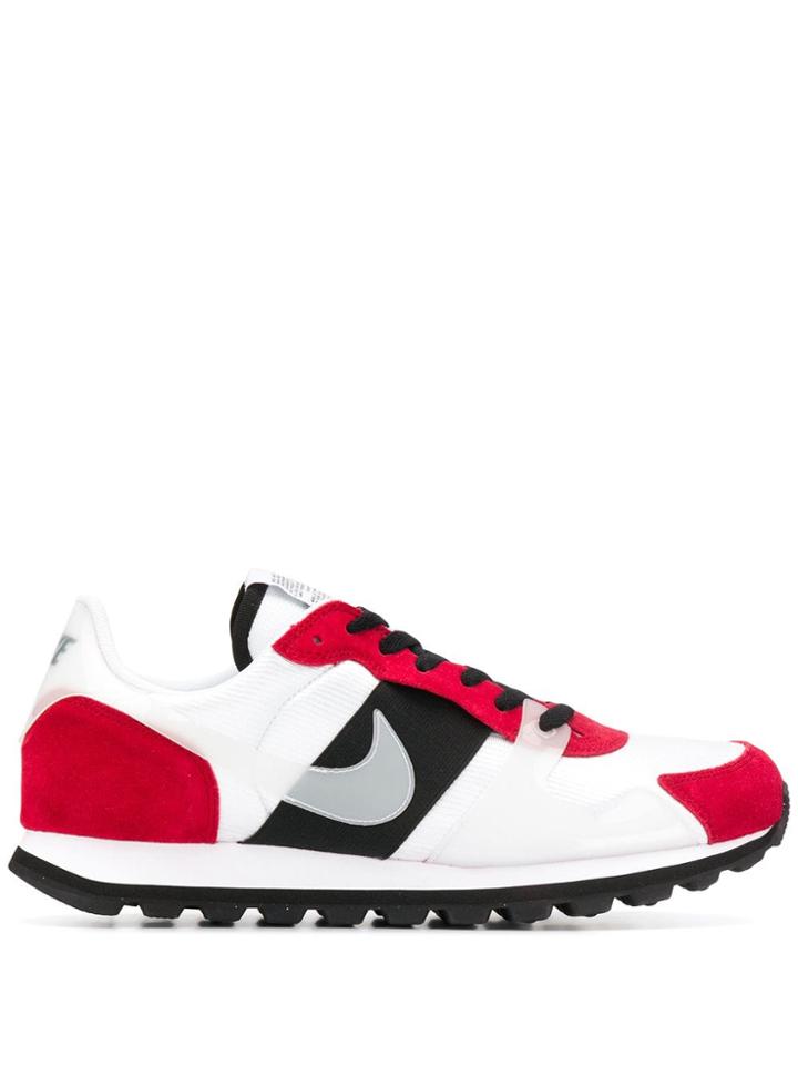 Nike Side Logo Sneakers - Red