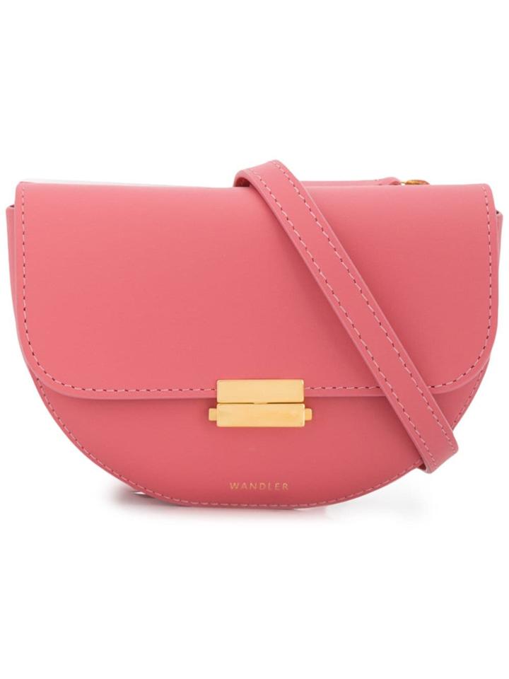 Wandler Anna Buckle Belt Bag - Pink