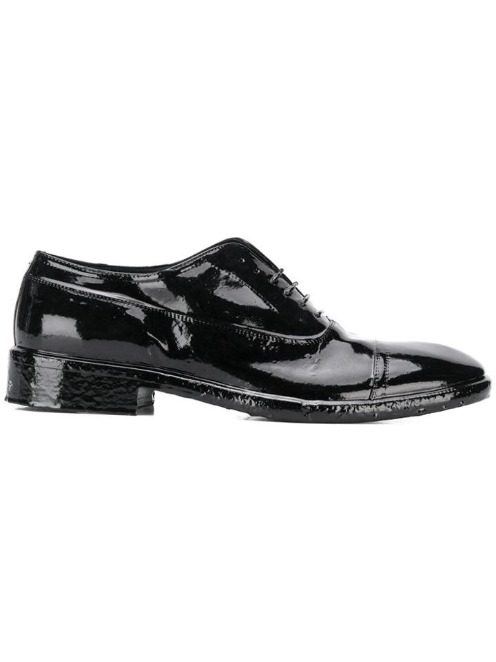 Maison Margiela Rubber-dipped Oxford Shoes - Black