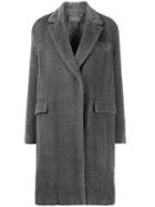 Alberta Ferretti Single-breasted Coat - Grey