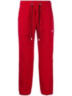 Gcds Fleece Track Pants - Red