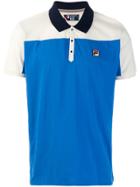 Fila Colour Block Polo Shirt - Blue