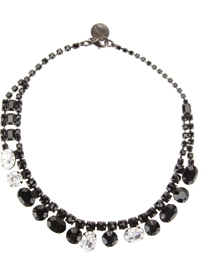 Tom Binns 'dumont Noir' Asymetrical Necklace