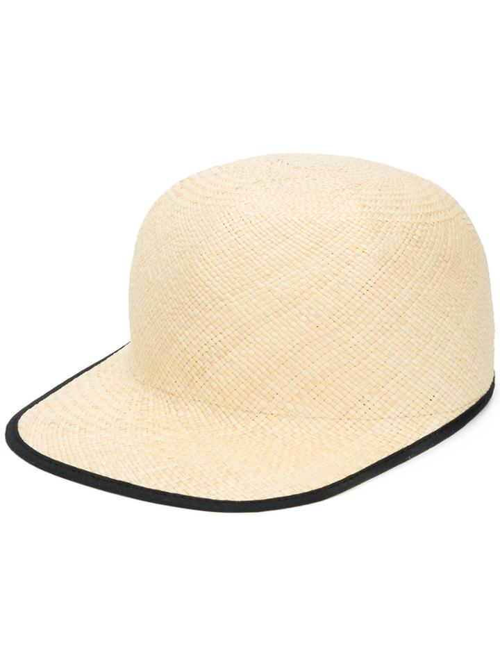 Overhead Snap Hooked Ball Cap - Nude & Neutrals