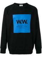 Wood Wood - Printed Sweatshirt - Men - Cotton - Xl, Black, Cotton