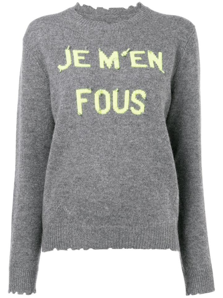Zadig & Voltaire Printed Sweatshirt - Grey