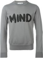 Comme Des Garçons Shirt 'mind' Sweatshirt