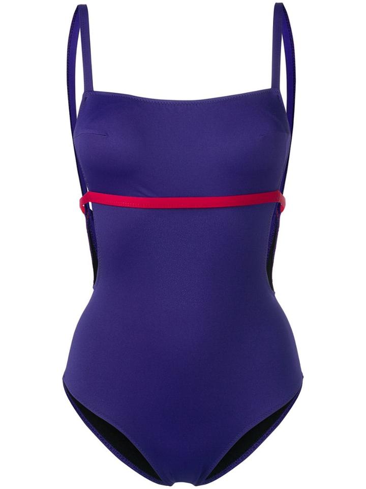 Sophie Deloudi Maya One Piece Swimsuit - Blue
