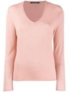 Luisa Cerano Knitted Blouse - Pink