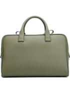 Valas Large Structured Tote, Men's, Green, Leather
