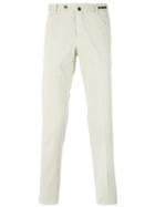 Pt01 - Slim-fit Trousers - Men - Cotton/silk/spandex/elastane - 52, Nude/neutrals, Cotton/silk/spandex/elastane