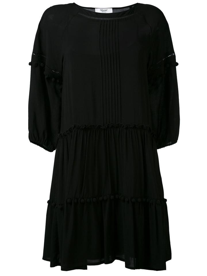Blugirl - Flared Dress - Women - Polyester - 46, Black, Polyester