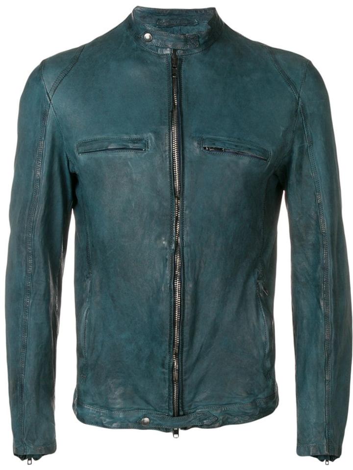 Salvatore Santoro Zipped Chest Pockets Jacket - Blue
