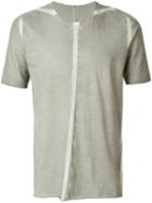 Isaac Sellam Experience - Crew Neck T-shirt - Men - Cotton/spandex/elastane - L, Green, Cotton/spandex/elastane