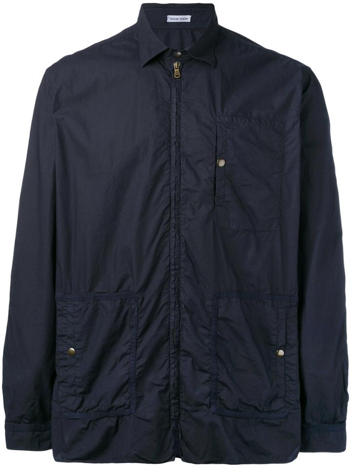 Tomas Maier Caban Riviera Jacket - Blue