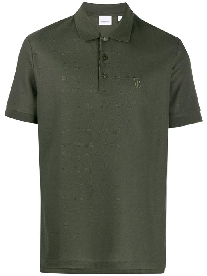 Burberry Monogram Motif Polo Shirt - Green