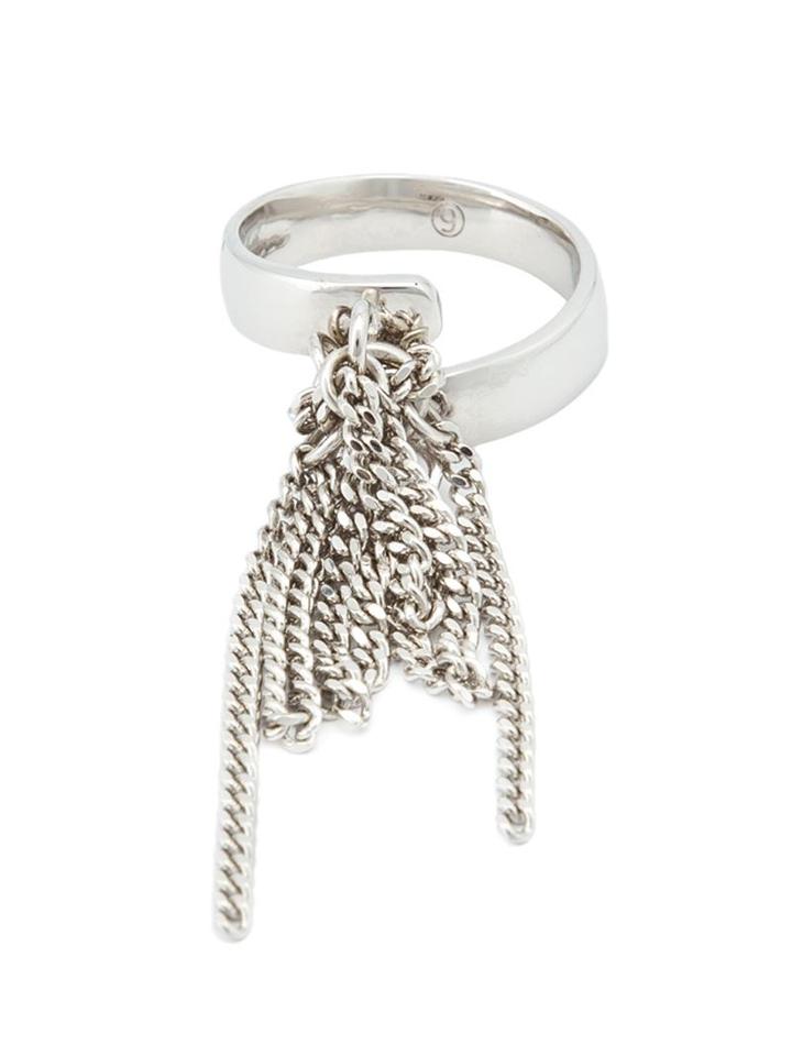 Mm6 Maison Margiela Chain Detail Ring
