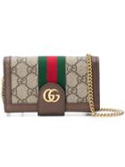 Gucci Iphone 7 Purse - Brown
