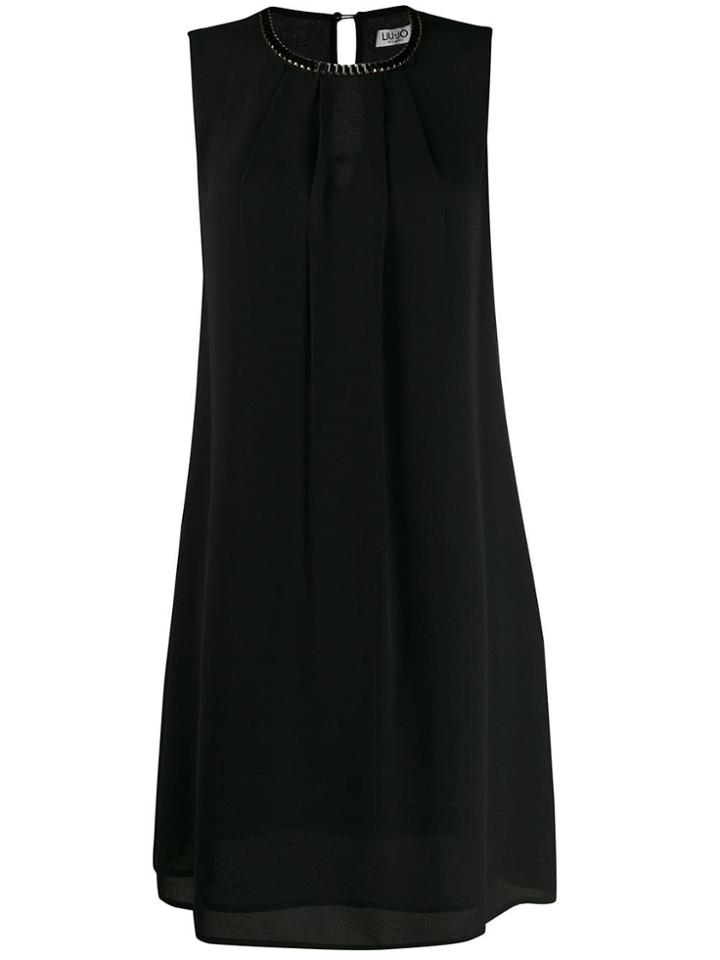 Liu Jo Sleeveless Shift Dress - Black