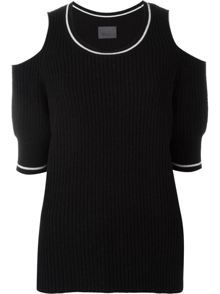 Zoe Jordan 'mayer' Sweater, Women's, Size: Medium, Black, Cashmere/wool