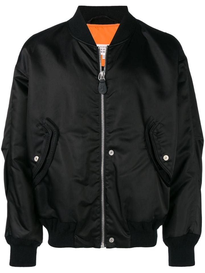 Maison Margiela Structured Bomber Jacket - Black