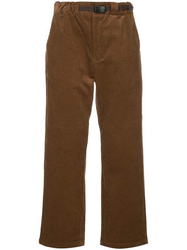 Guild Prime Corduroy Straight Trousers - Brown