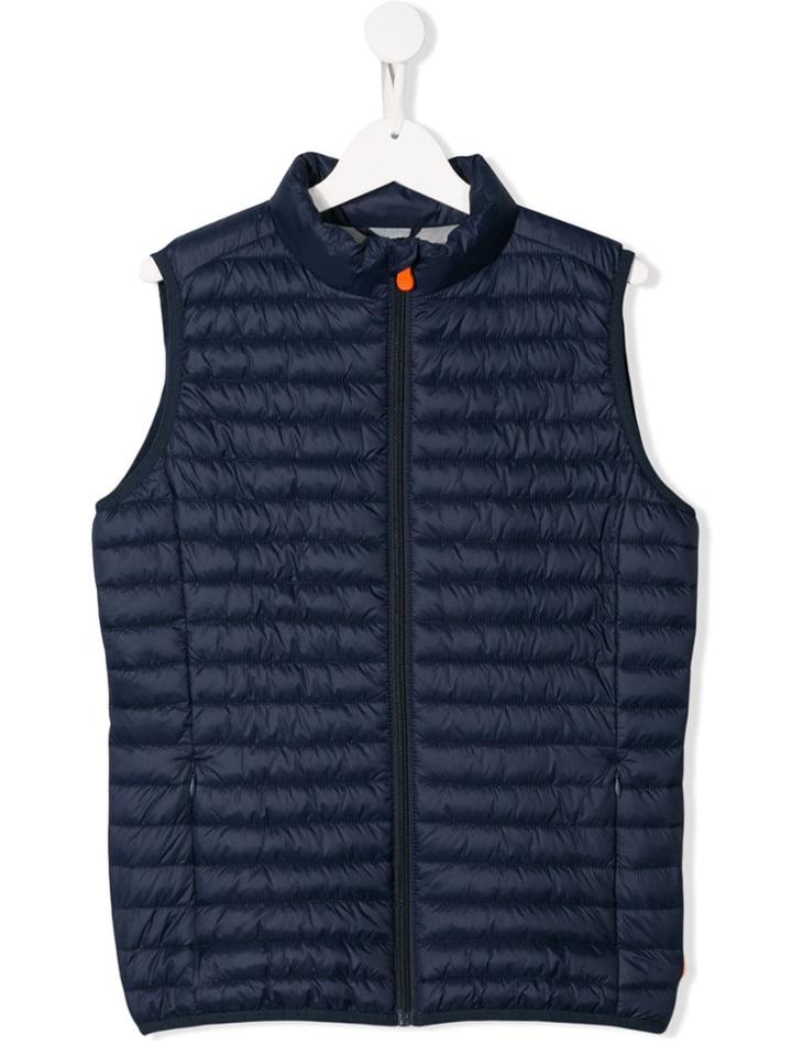 Save The Duck Kids Padded Gilet - Blue