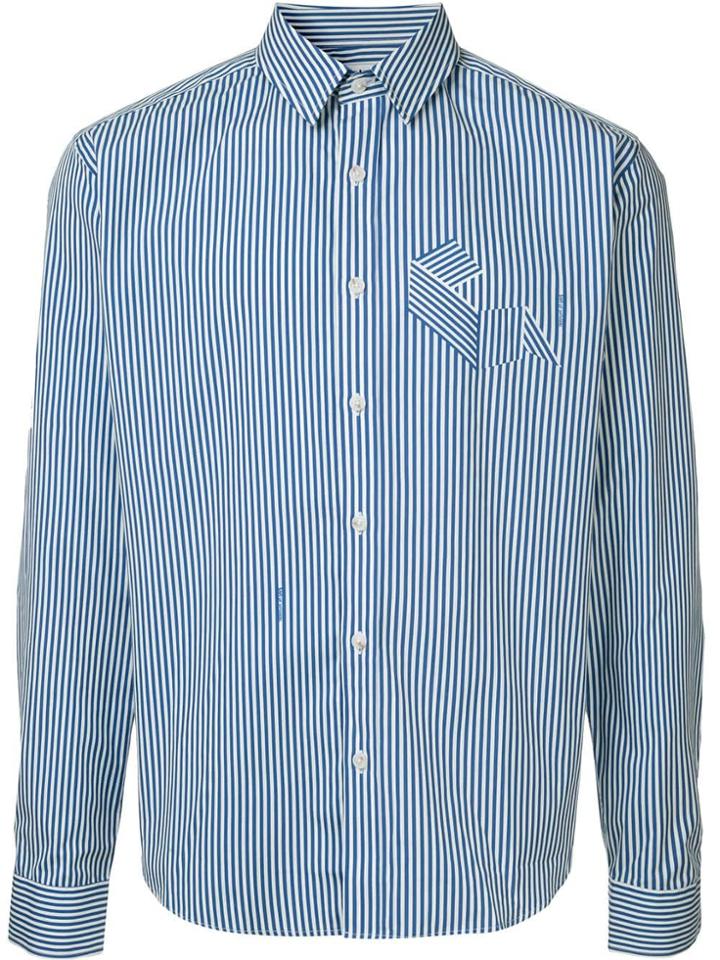 Band Of Outsiders Pinstripe Shirt - Blue