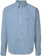 Band Of Outsiders Pinstripe Shirt - Blue