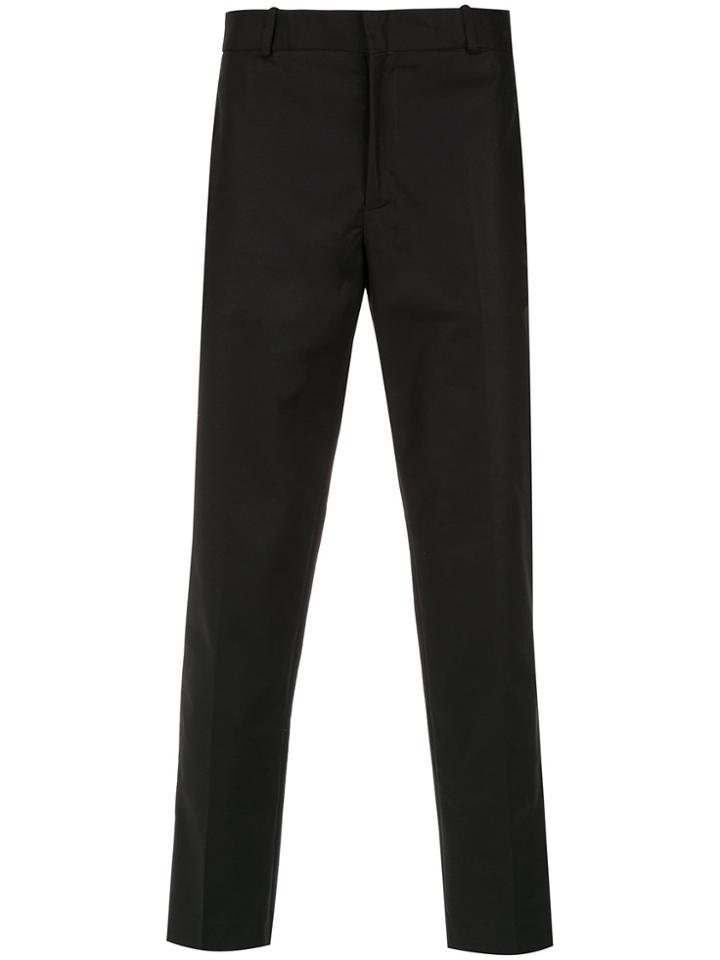 Egrey Tailored Straight Fit Trousers - Black