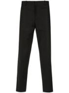 Egrey Tailored Straight Fit Trousers - Black