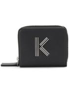 Kenzo K Logo Wallet - Black