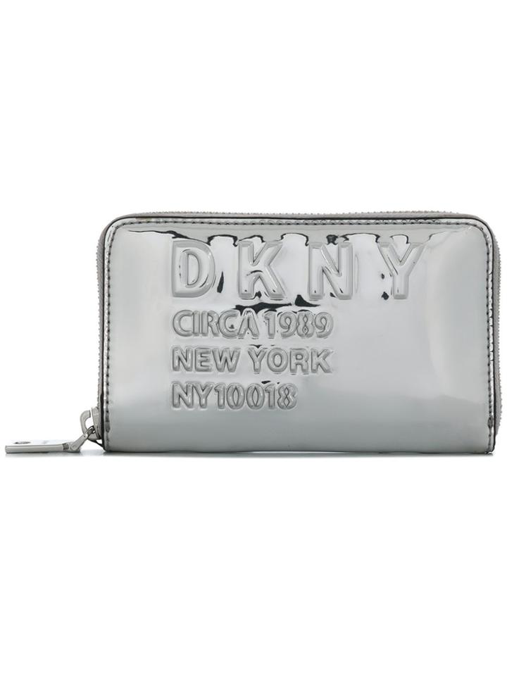 Dkny Mirror Wallet - Metallic