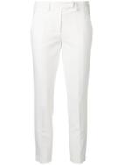 Blanca Cropped Tailored Trousers - White