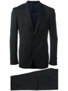 Tonello Fitted Dinner Suit, Men's, Size: 52, Black, Virgin Wool/viscose