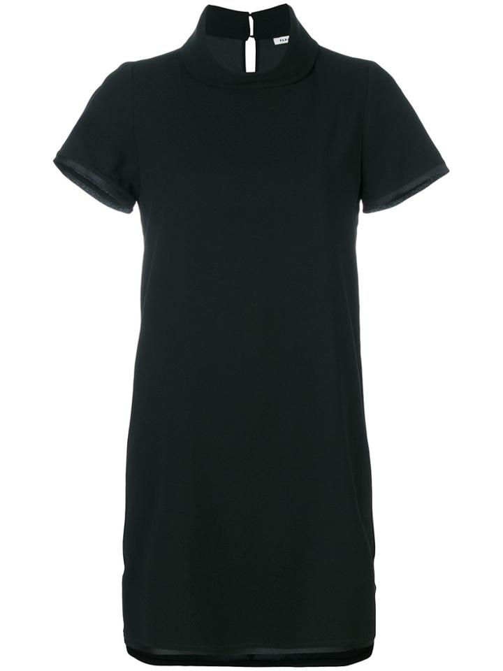 P.a.r.o.s.h. Poseidon Roll Neck Dress - Green