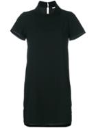 P.a.r.o.s.h. Poseidon Roll Neck Dress - Green