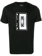 Emporio Armani Headphones Print T-shirt - Black