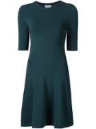 Grey Jason Wu Flared Knit Dress