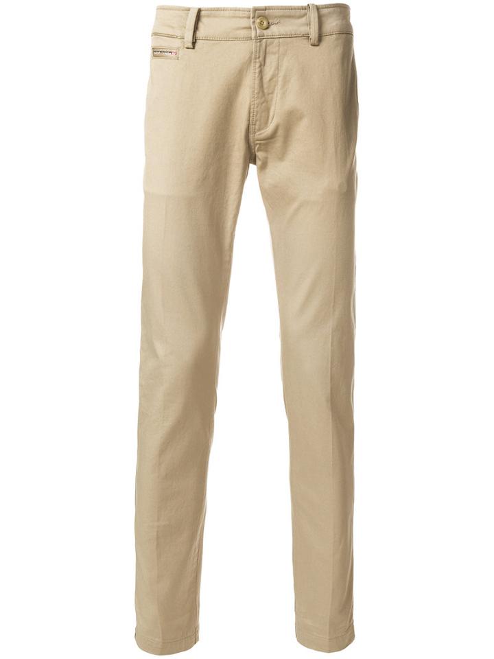 Diesel - Chi Shaped Trousers - Men - Cotton/spandex/elastane - 31, Nude/neutrals, Cotton/spandex/elastane