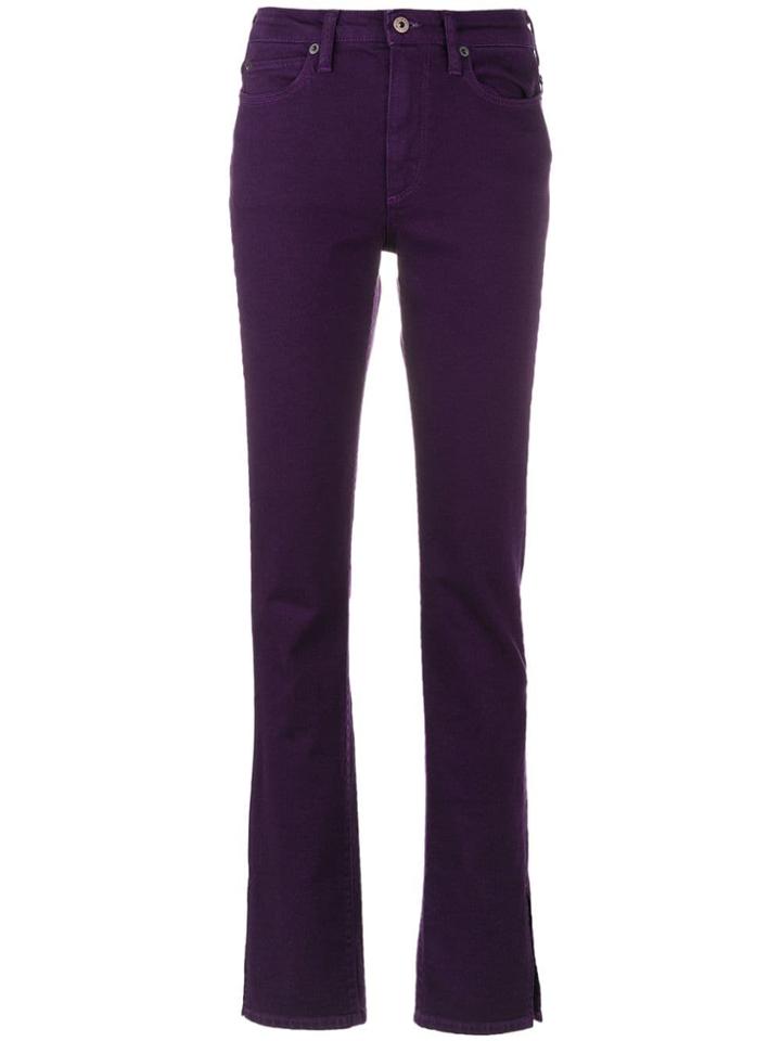 Simon Miller Bootcut Jeans - Pink & Purple