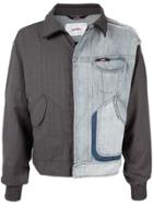 Indice Studio Contrast Panel Jacket - Blue