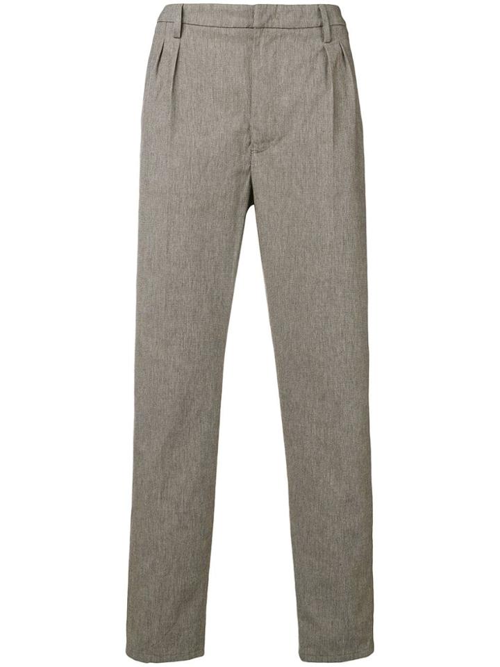 Dondup Tapered Chino Trousers - Neutrals