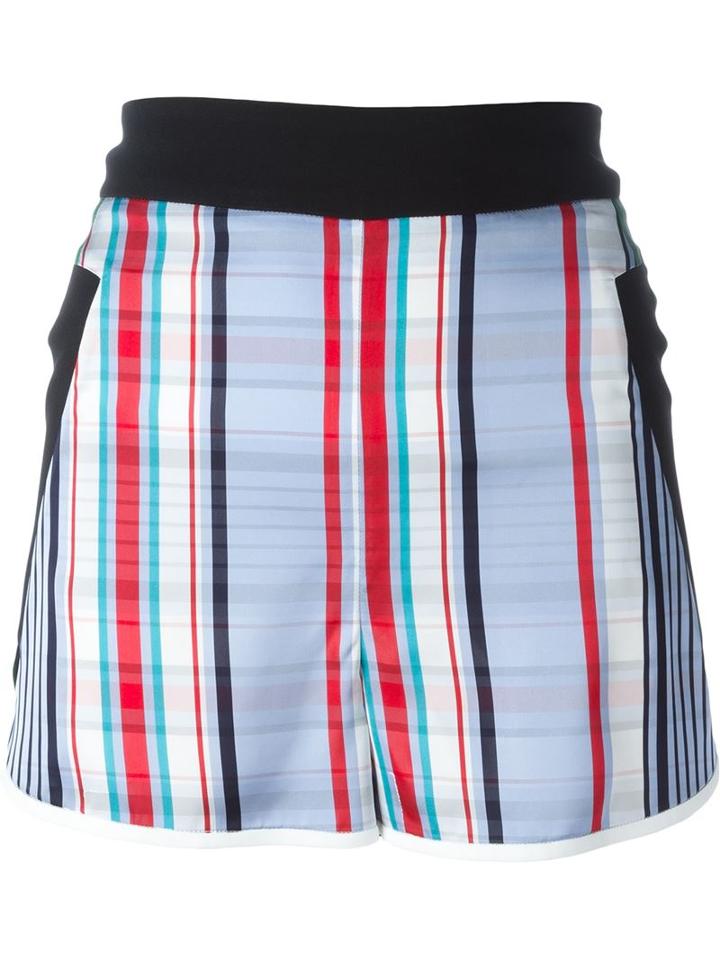 Stella Mccartney Checked Shorts, Women's, Size: 38, Viscose