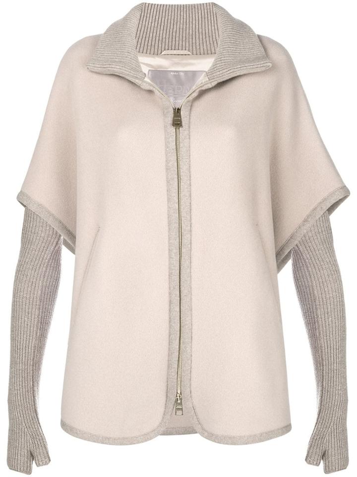 Herno Short-sleeve Zip Jacket - Neutrals