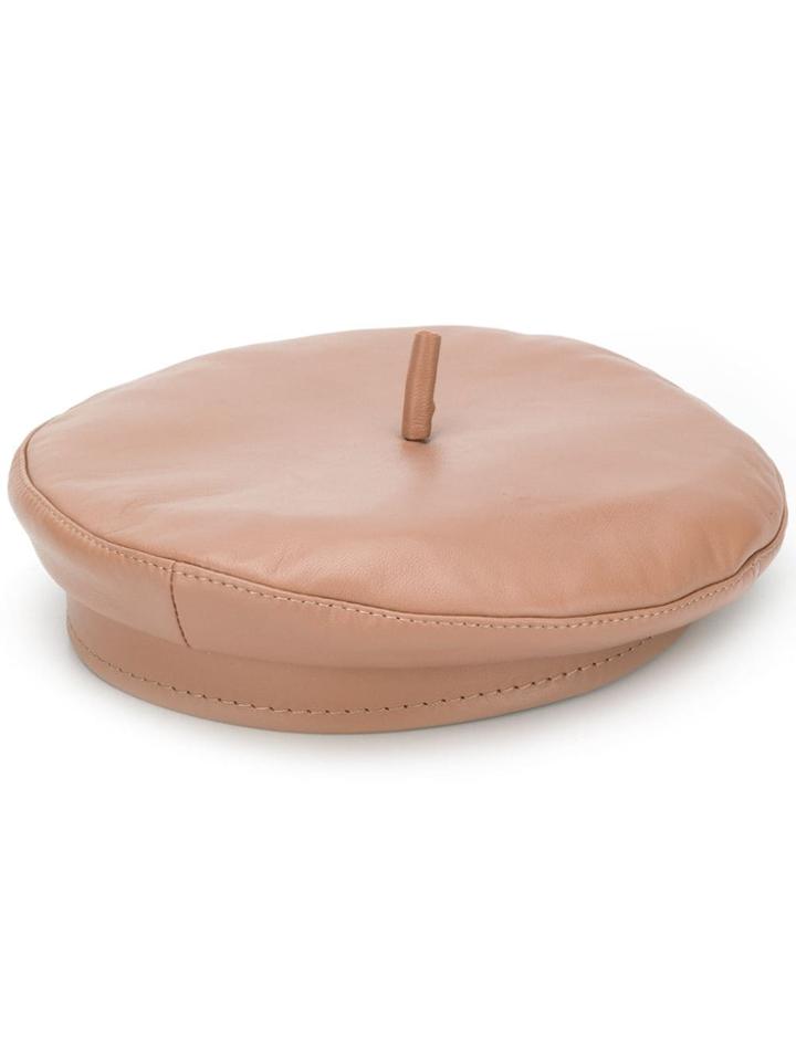 Ruslan Baginskiy Textured Beret - Neutrals
