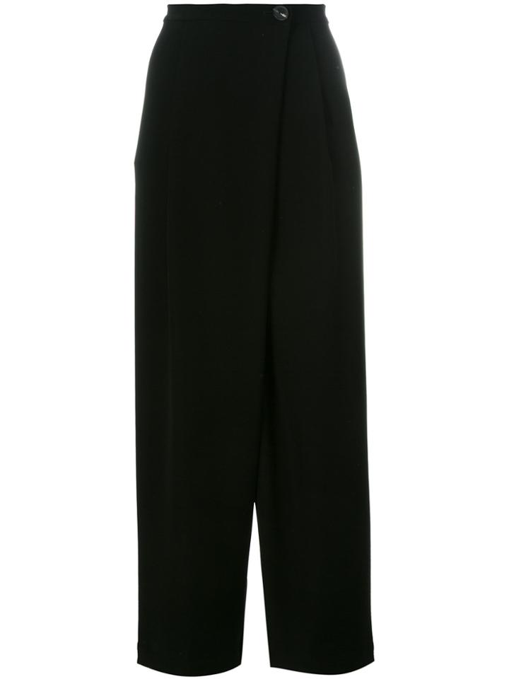 Mcq Alexander Mcqueen Cropped Tailored Trousers - Black