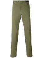 Pt01 - Slim-fit Chino Trousers - Men - Cotton/spandex/elastane - 56, Green, Cotton/spandex/elastane