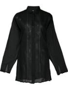Iro 'betty' Shirt, Women's, Size: 36, Black, Silk/cotton